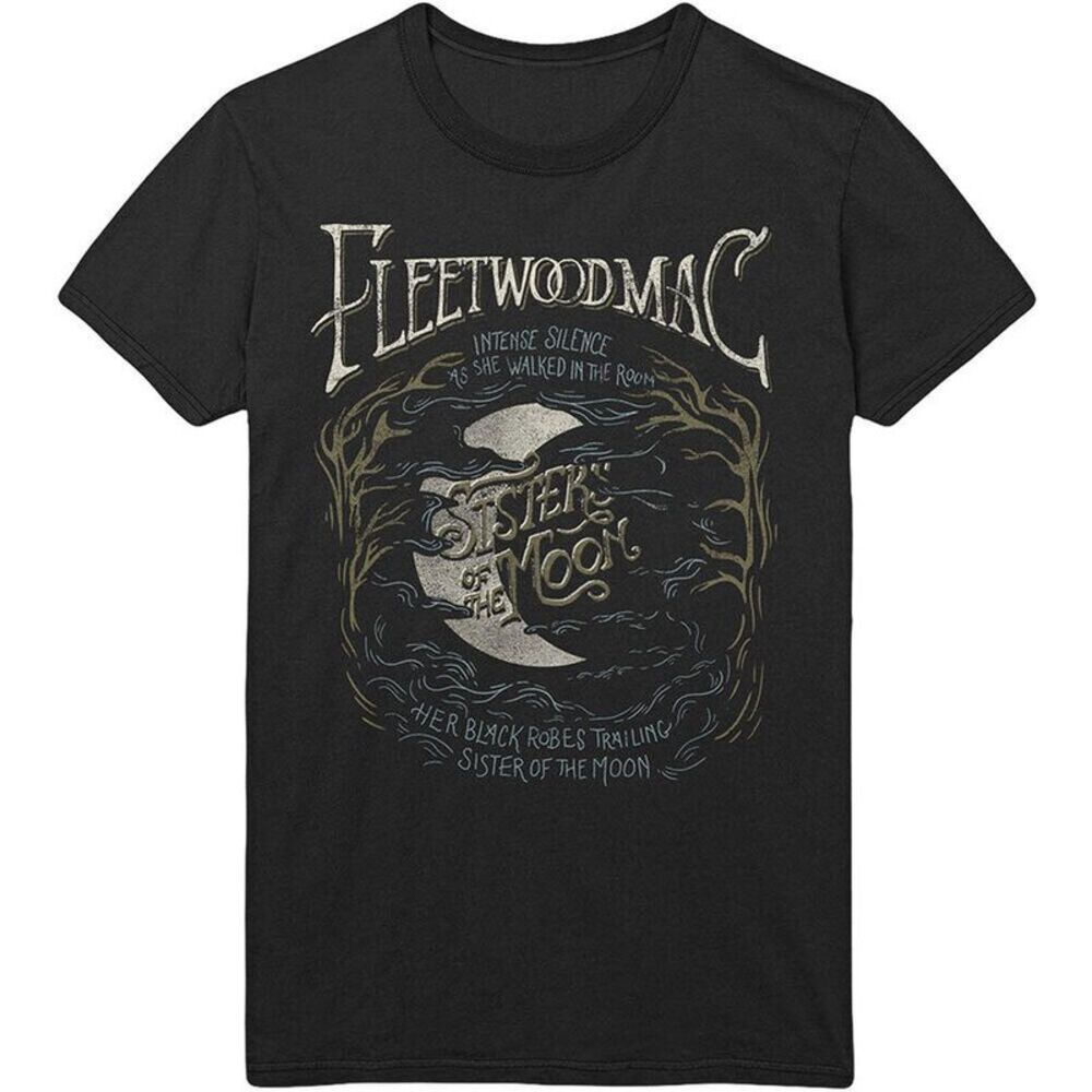 Fleetwood Mac Unisex Adult Sisters Of The Moon T-Shirt / Black